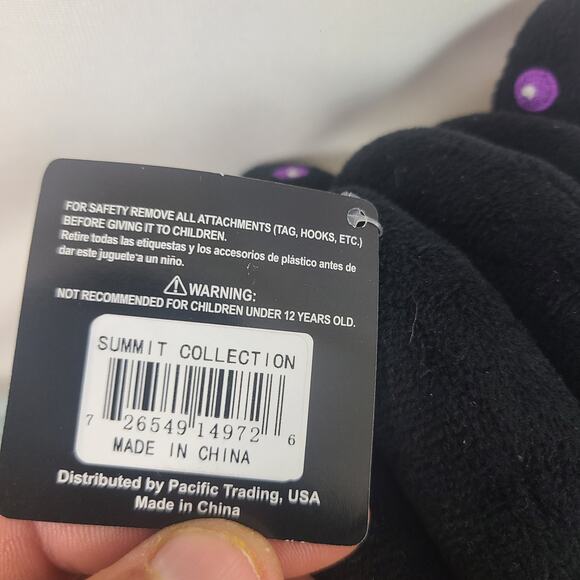 Mystic Medusa's‎ Plush Toy Summit Collection Pacific Trading Gothic Plush Toy - Picture 3 of 7